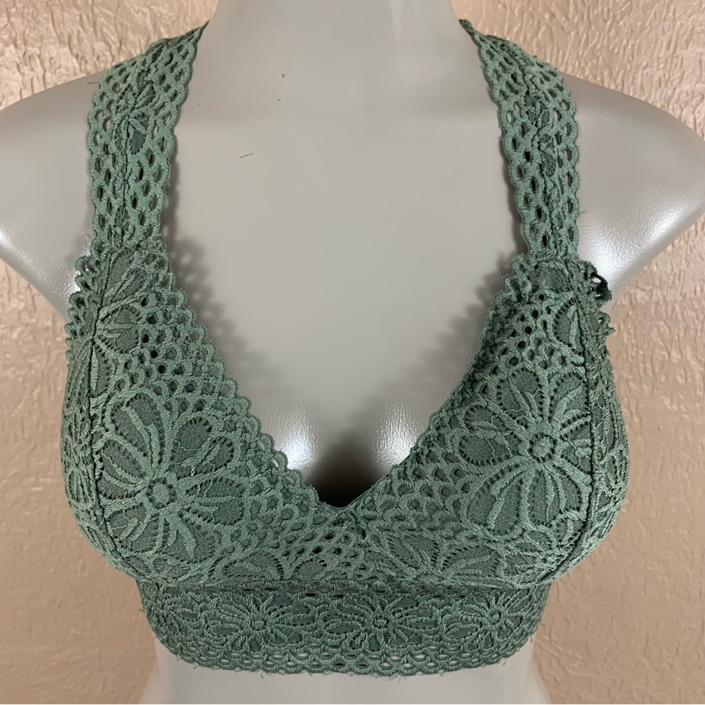 Lace Racerback Bralettes Set of 3 - Picture 5 of 13